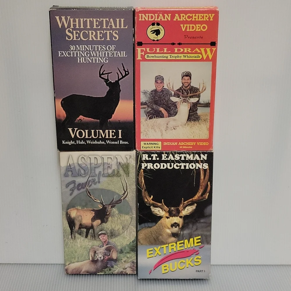 Hunting VHSes Random Bundle Lot - Picture 1 of 5